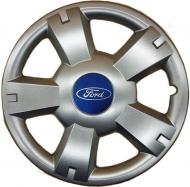 Колпак для колес SJS Ford 201 R14" 4 шт. серебряный (090482)