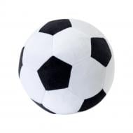 М'яка іграшка WP Merchandise Футбольний м’яч 20 см біло-чорний FWPFTBALL22WH000M