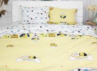 Комплект постільної білизни Бязь Ranforce Elite 17-0517 Cat-dog 160х220 см мультиколор MirSon Комплект постільної білизни Бязь Ranforce Elite 17-0517 Cat-dog 160х220 см мультиколор MirSon