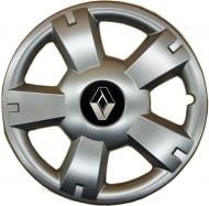 Колпак для колес SJS Renault 201 R14" 4 шт. серебряный (090493)