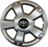 Ковпак для коліс SJS Toyota 201 R14" 4 шт. срібний (090495)