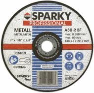 Круг отрезной по металлу Sparky  180x3,0x22,2 мм