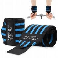 Боксерские бинты 4fizjo (кистевые) Wrist Wraps Black/Blue 42 см P-5907739317445