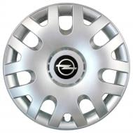 Колпак для колес SJS Opel 204 R14" 4 шт. серебряный (090540)