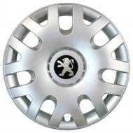 Колпак для колес SJS Peugeot 204 R14" 4 шт. серебряный (090541)