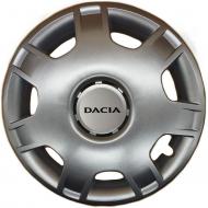 Колпак для колес SJS Dacia 205 R14" 4 шт. серебряный (090551)