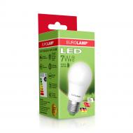 Лампа светодиодная Eurolamp 7 Вт A60 матовая E27 220 В 3000 К
