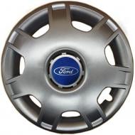 Колпак для колес SJS Ford 205 R14" 4 шт. серебряный (090555)