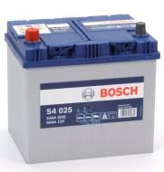 Акумулятор автомобільний Bosch 60Ah 540A 12V BO 0092S40250 «+» ліворуч (0092S40250)