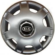 Колпак для колес SJS Kia 205 R14" 4 шт. серебряный (090558)