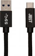 Кабель JUST USB Type-C – USB 1,2 м черный (UTC31-USB30-BLCK_NB)