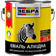 Эмаль ZEBRA алкидная ПФ-116 55 ярко-желтый глянец 12 кг