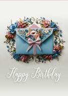 Открытка поздравительная Happy Birthday (З Днем Народження) Открытка поздравительная Happy Birthday (З Днем Народження)