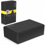 Блок для йоги 4fizjo 23 x 15 x 7.6 см P-5907222931387 чорний Блок для йоги 4fizjo 23 x 15 x 7.6 см P-5907222931387 чорний