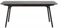 Стол обеденный Unique Furniture LATINA 1800(2300)x900x750 мм дуб эспрессо/черный