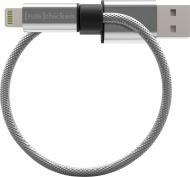 Кабель FuseChicken USB – Apple Lightning 0,13 м серебристый (SBL-100) Armour Loo