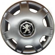 Ковпак для коліс SJS Peugeot 205 R14" 4 шт. срібний (090565)