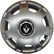 Колпак для колес SJS Renault 205 R14" 4 шт. серебряный (090566)