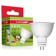 Лампа світлодіодна Eurolamp 7 Вт MR16 матова GU5.3 220 В 3000 К