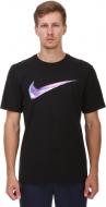 Футболка Nike Tee-Swoosh Streak р. S чорний 739364-010 Футболка Nike Tee-Swoosh Streak р. S чорний 739364-010