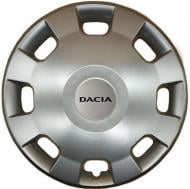 Ковпак для коліс SJS Dacia 207 R14" 4 шт. срібний (090599)