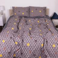 Комплект постільної білизни Бязь Ranforce Elite 17-0526 Fabulous forest grey 2х160х220 см мультиколор MirSon