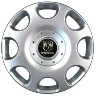 Колпак для колес SJS Dodge 208 R14" 4 шт. серебряный (090625)