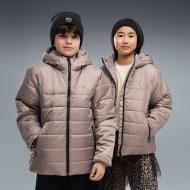 Куртка детская зимняя Puma ESS HOODED PADDED JACKET 68522681 р.128 бежевая
