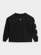 Футболка 4F LONGSLEEVE F202 4FJSS23TLONF202-20S р.122 черный