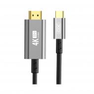 Кабель Xo GB019-CHDMI USB-C to HDMI 1,8 м black (GB019-CHDMI.tranish) Кабель Xo GB019-CHDMI USB-C to HDMI 1,8 м black (GB019-CHDMI.tranish)