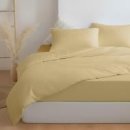 Комплект постельного белья жатка евро 12-0712 ванильный Zastelli