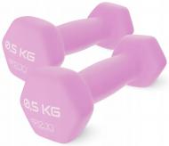 Гантели цельные 4fizjo P-5907739311948 2 x 0.5 кг розовый