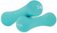 Гантели цельные 4fizjo P-5907739312006 2 x 1 кг голубой