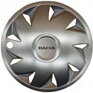 Колпак для колес SJS Dacia 210 R14" 4 шт. серебряный (090671)
