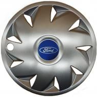 Колпак для колес SJS Ford 210 R14" 4 шт. серебряный (090675)