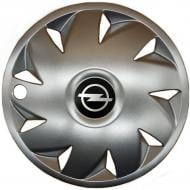 Колпак для колес SJS Opel 210 R14" 4 шт. серебряный (090684)