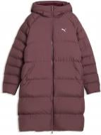 Куртка-парка женская зимняя Puma Mono Hooded Parka 68838491 р.S бордовая