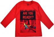 Футболка для мальчика LOSAN р.110 красный 1347