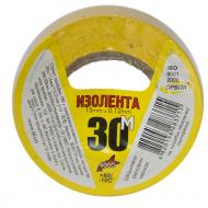 Изолента LXL Orbita 30 м желтая ПВХ