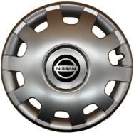 Колпак для колес SJS Nissan 212 R14" 4 шт. серебряный (090731)