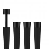 Вакуумна пробка IKOS для зберігання вина у пляшці 4 шт. чорна