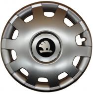 Колпак для колес SJS Skoda 212 R14" 4 шт. серебряный (090735)