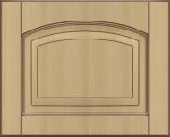 Фасад для кухни Грейд-Плюс Клен светлый патина №420 400x496 Винтаж