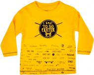 Футболка для мальчика LOSAN р.86 желтый 1348