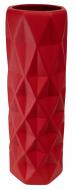 Ваза керамическая Nana ceramics Поли 41 см муар красный