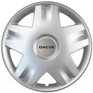 Ковпак для коліс SJS Dacia 213 R14" 4 шт. срібний (090743)