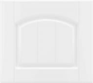 Фасад для кухни Грейд-Плюс Прованс белый гладкий №383 355x396