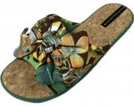 Капці домашні Gemelli Бант 3 р.38 зелений Капці домашні Gemelli Бант 3 р.38 зелений