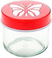 Банка для сыпучих Titiz Plastik Butterfly 300 мл KC-153-RD