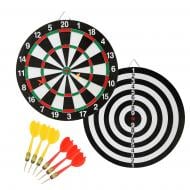 Дартс класичний Cornix Dartboard Game 2 в 1 +2 комплекти дротиків XR-0392 d40,5 см